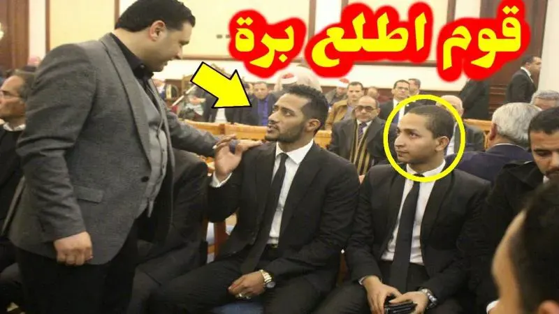 بهدف الحصول علي متابعات: موضة طرد محمد رمضان من جنازة مصطفي فهمي وحسن يوسف