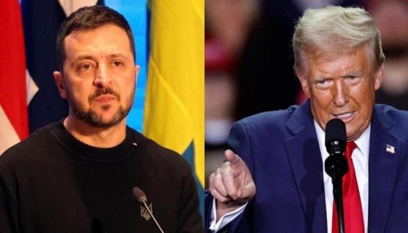 مكالمة  تلقونية  بين ترامب وزيلينسكي ومصير حرب روسيا واوكرانيا