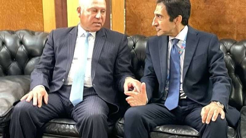 بسام راضي يستقبل كامل الوزير فى روما