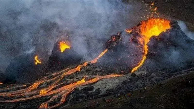 ثوران سابع بركان بآيسلندا في أقل من عام وناسا تصوره