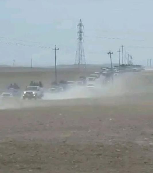 زحام على طريق بغداد-دمشق مع التطورات الأخيرة: طريق العودة أم الفوضى؟