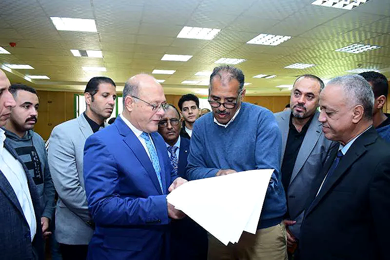 انطلاق معسكر كلية علوم الرياضة بجامعة سوهاج لخدمة وتنمية المجتمع تحت مظلة المبادرة الرئاسية ”بداية جديدة”