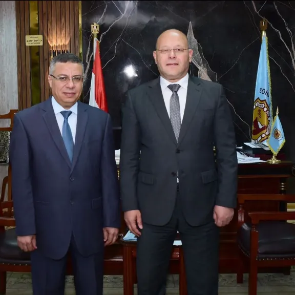 تجديد تعيين السيد أشرف كامل أحمد عبد الرحيم القاضي في منصب أمين عام جامعة سوهاج