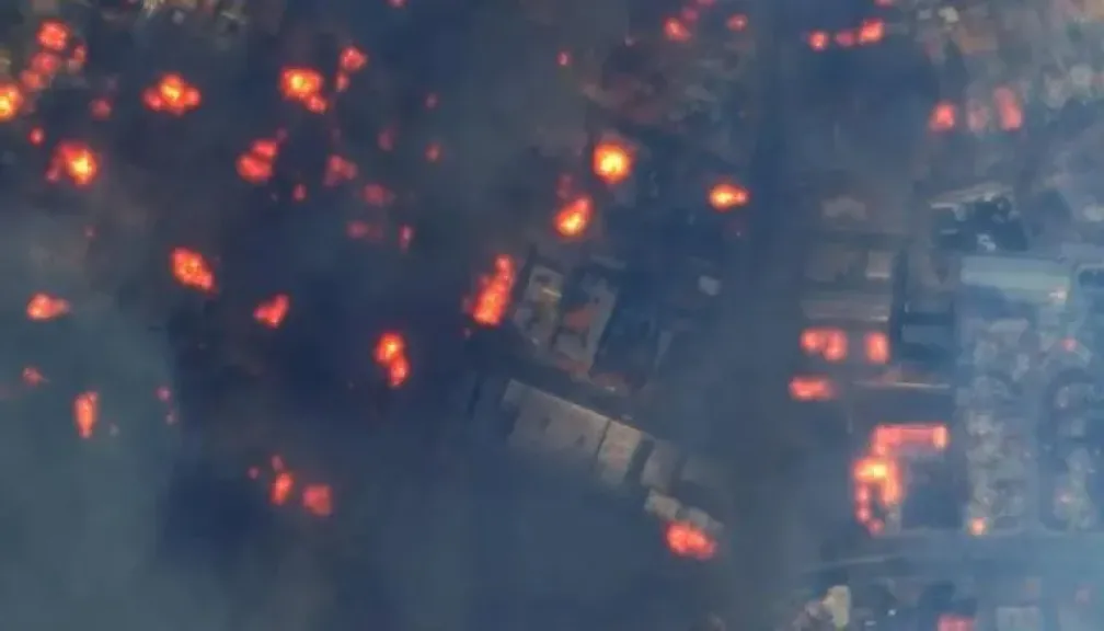 الأقمار الصناعية تكشف حرائق كاليفورنيا : كارثة بيئية غير مسبوقة تخلف خسائر بشرية ومادية هائلة