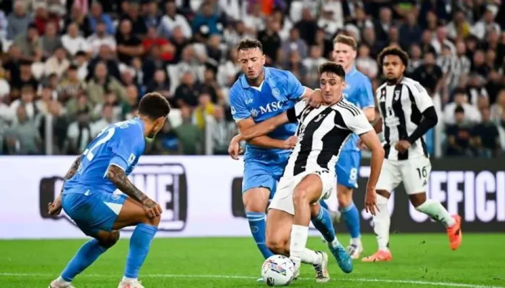 مباراة نابولي ويوفنتوس لحظة بلحظة في الدوري الإيطالي 2025