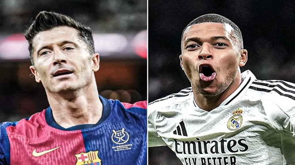 ليفاندوفسكي يعزز صدارته في سباق هدافي الدوري الإسباني أمام مبابي: صراع مثير على القمة