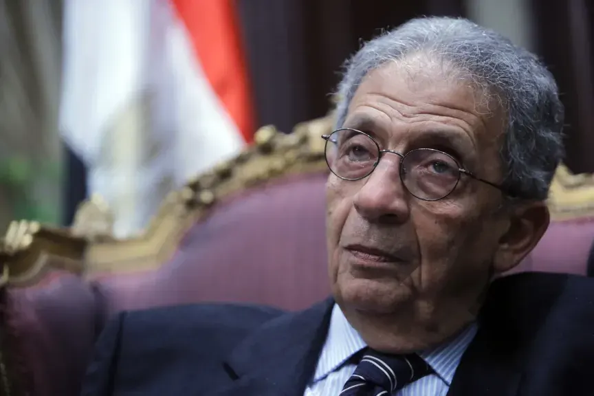 عمرو موسى يدعو لاختيار ثلاثي عربي للتحدث باسم العرب مع ترامب بشأن القضية الفلسطينية