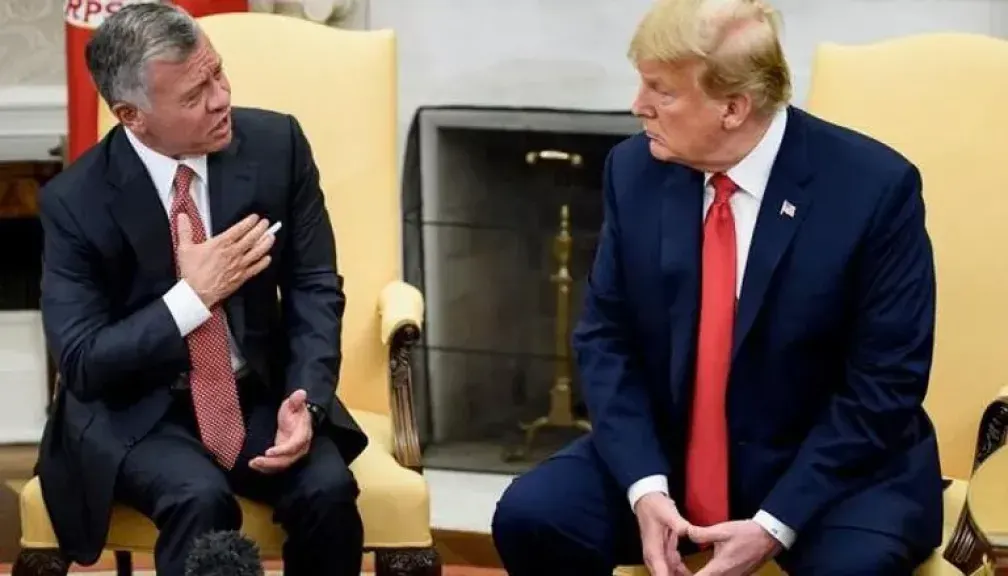 ماذا تعني تصريحات ملك الاردن في امريكا ..ولماذا لم بريفض الابعاد الفسري للفلسطنين من غزة بشكل واضح ؟