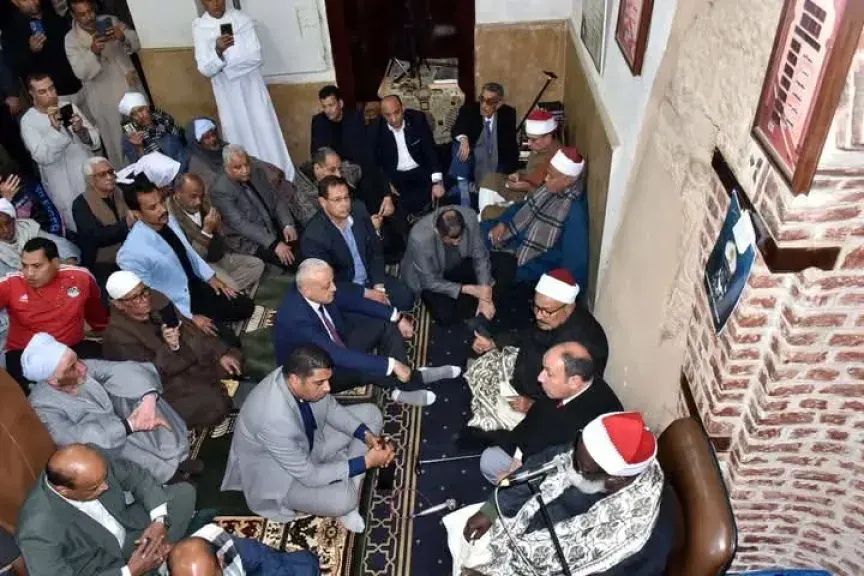 محافظ الأقصر يشهد الاحتفال بذكري مولد سيدي أبو الحجاج الاقصري