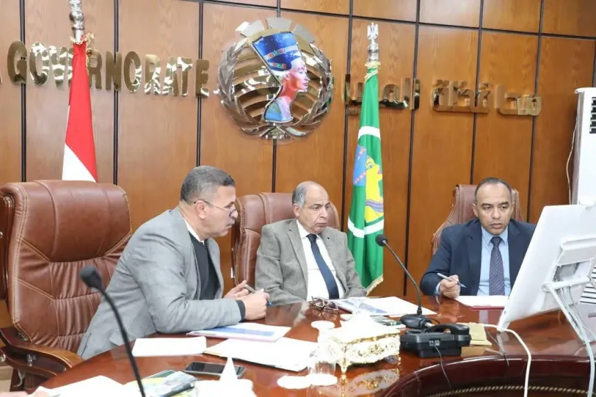 ”المنيا الأولى في الاستجابة للمتغيرات المكانية بنسبة إنجاز 99.62%.. محافظ المنيا يشارك في اجتماع وزارة التنمية المحلية”
