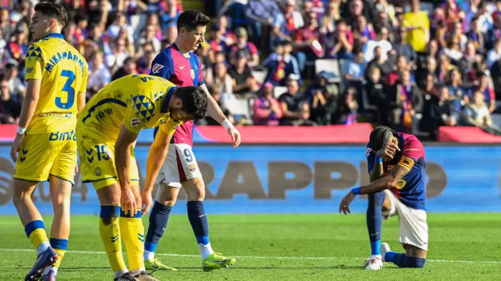 برشلونة ضيف ثقيلاً على لاس بالماس في الدوري الإسباني: التشكيلة المتوقعة والموعد والقنوات الناقلة