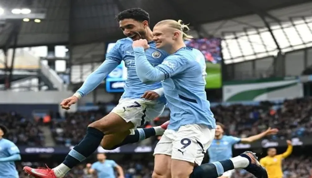 هالاند يدخل تاريخ الدوري الإنجليزي برقم قياسي جديد ...بفضل عمر مرموش وتألق للاعبين