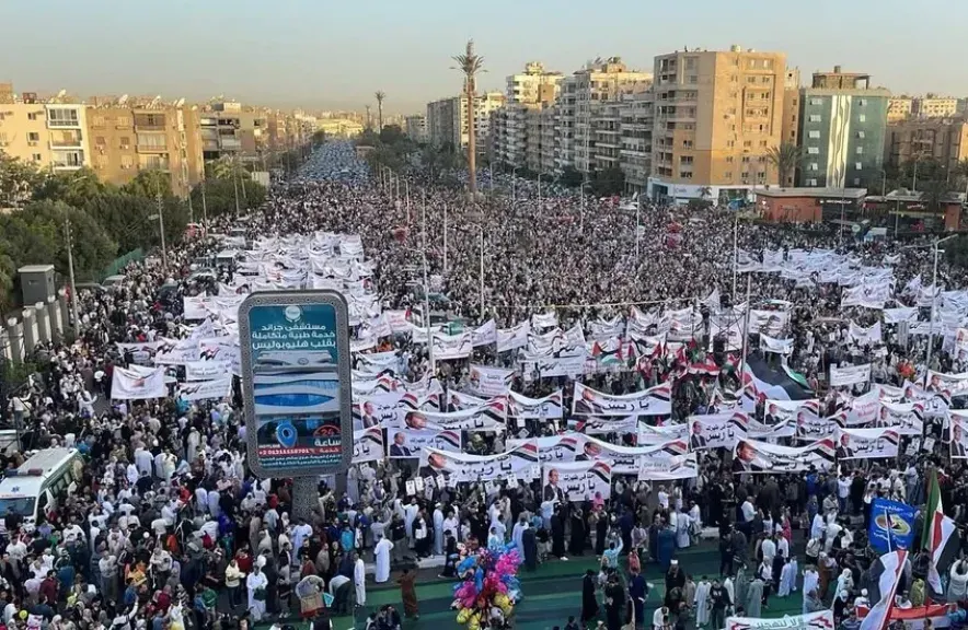 مظاهرات العيد في مصر من أجل غزة.. سبع رسائل سياسية من المصريين  في وجه العدوان والتهجير