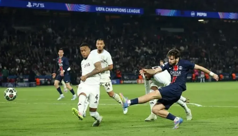 تفاصيل مباراة باريس سان جيرمان وأستون فيلا اليوم في دوري أبطال أوروب.. القنوات الناقلة والبث المباشر (1) تفاصيل مباراة باريس سان جيرمان وأستون فيلا اليوم في دوري أبطال أوروب.. القنوات الناقلة والبث المباشر (1)