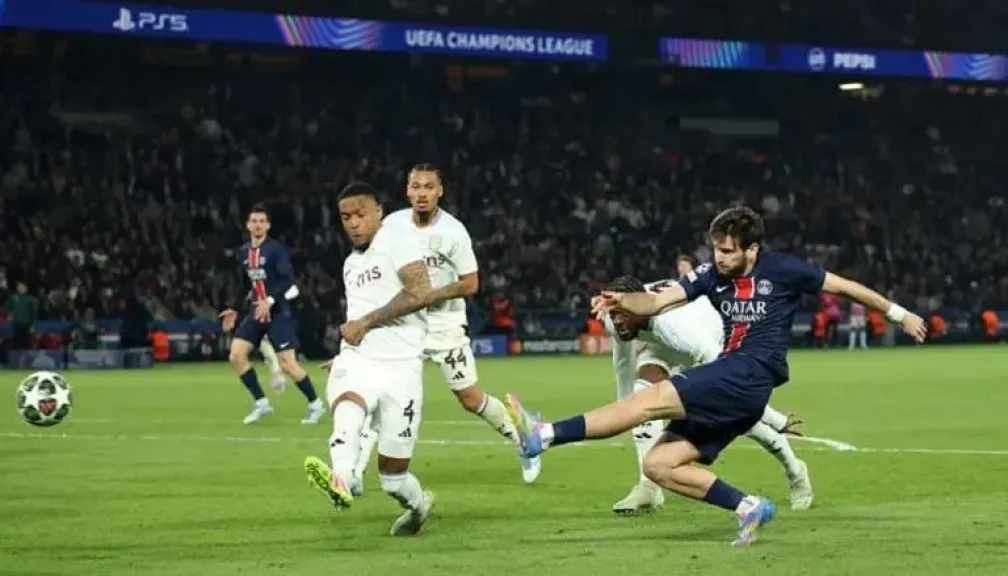 تفاصيل مباراة باريس سان جيرمان وأستون فيلا اليوم في دوري أبطال أوروب.. القنوات الناقلة  والبث المباشر