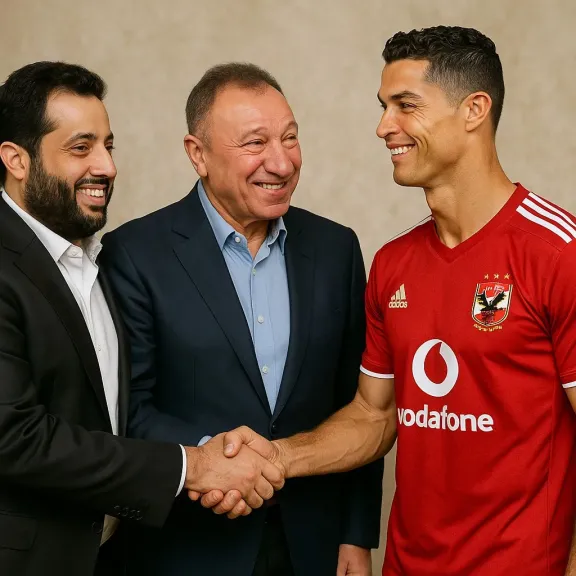 هل ينتقل كريستيانو رونالدو إلى الأهلي المصري؟ تركي آل الشيخ يُفجّر مفاجأة كروية !