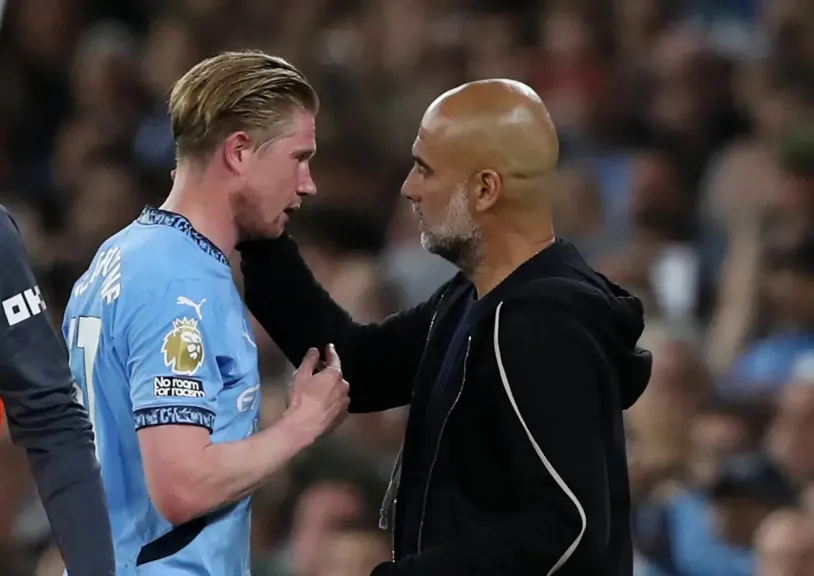 جوارديولا في ليلة وداع دي بروين: لا يمكن تعويضه