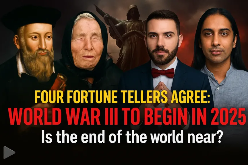 4 منجمين يتفقون: كارثة عالمية وشيكة وحرب عالمية ثالثة قد تندلع في 2025!