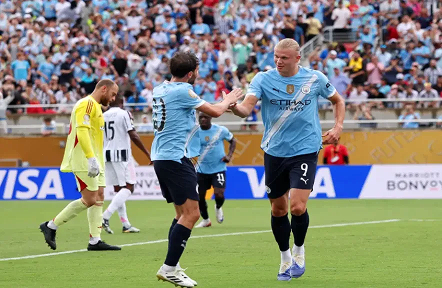 مانشستر سيتي يكتسح يوفنتوس بخماسية ويحسم صدارة المجموعة السابعة بالعلامة الكاملة