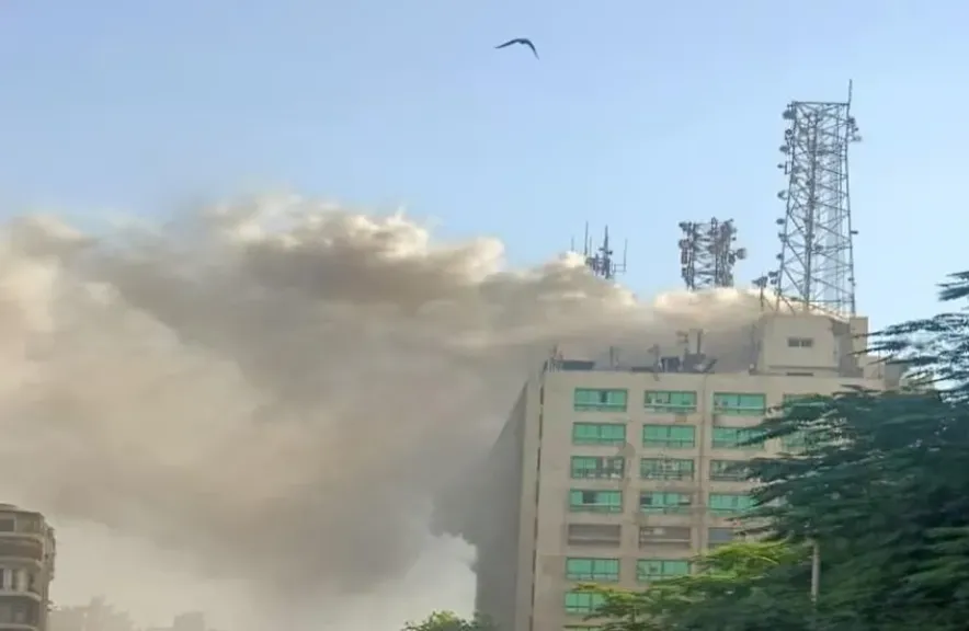 كارثة تقنية تضرب قلب العاصمة حريق سنترال رمسيس يتسبب في شلل إلكتروني يعم القاهرة