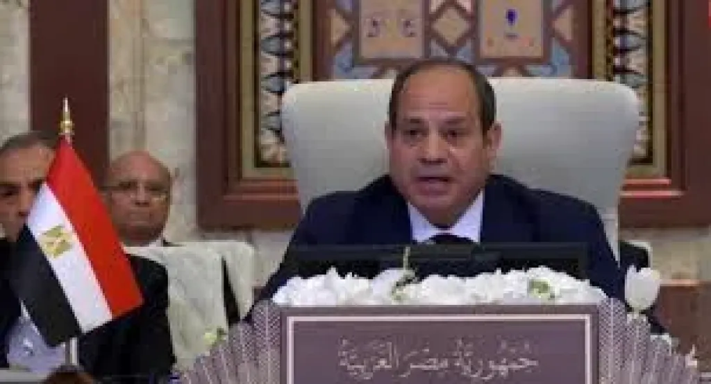 السيسي يبرز دور ترامب في السعي نحو وقف إطلاق النار في غزة