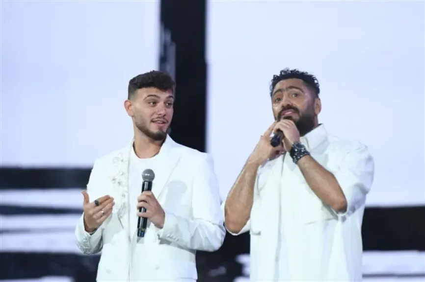 ليلة غنائية استثنائية.. تامر حسني يُلهب حفل العلمين الجديدة بمشاركة مميزة من الشامي