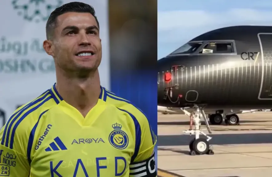 طائرة كريستيانو رونالدو تحت تصرف نادي النصر السعودي - تفاصيل