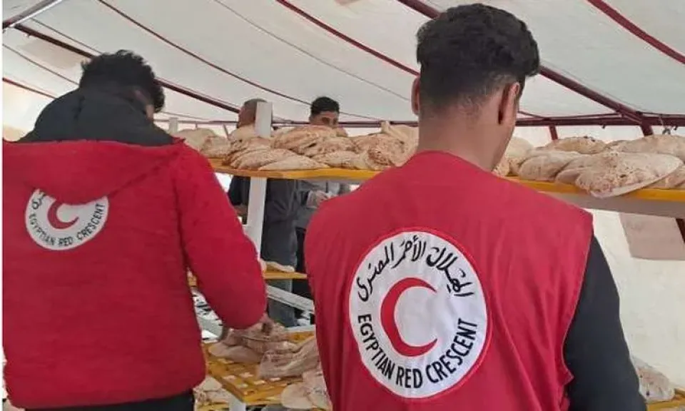 من أرض سيناء إلى غزة.. الهلال الأحمر المصري يطلق مخبز الأمل