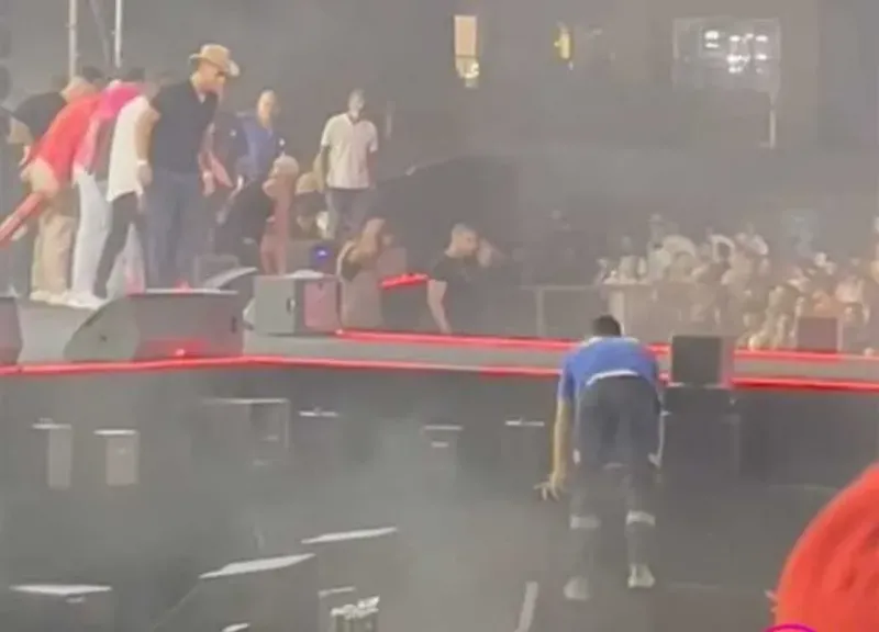 أنبوبة غاز بجوار المسرح في حفل محمد رمضان بالساحل الشمالي  تسفر عن قتيل ومصابين