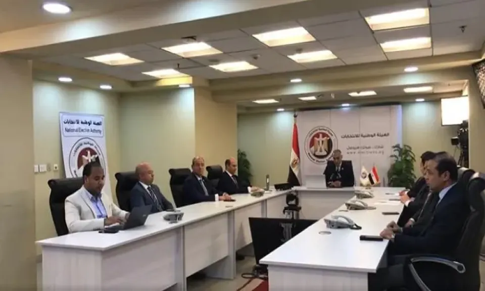 الهيئة الوطنية تبدأ مؤتمرها لإعلان مستجدات أول أيام انتخابات مجلس الشيوخ 2025