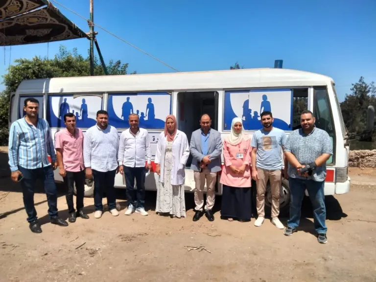 إقبال كبير على القافلة الطبية المجانية في كفر الشيخ بمشاركة 1362 مواطن في قرية الجمايلة وبيومي بسيدي سالم