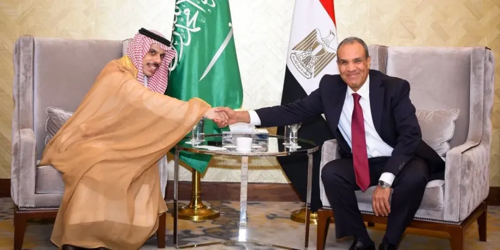 لقاء ثنائي في جدة.. وزراء خارجية مصر والسعودية يشددان على موقفهما تجاه غزة