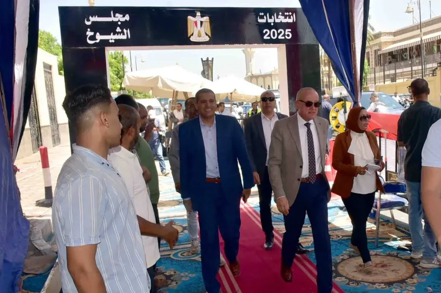 محافظ الأقصر يتفقد لجان إعادة انتخابات مجلس الشيوخ 2025 ويؤكد التزام الحياد وتسهيل مشاركة المواطنين