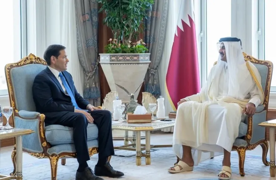 من تل أبيب إلى الدوحة.. وزير الخارجية الأمريكي يؤكد على الشراكة الأمنية الدائمة بين واشنطن وقطر رغم الهجوم الإسرائيلي