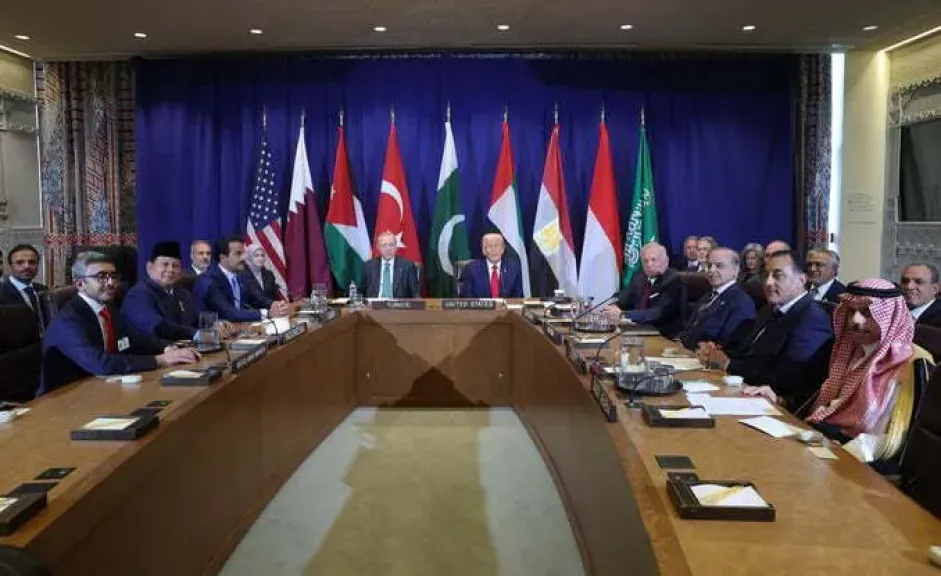 في نصف ساعة : اجتماع ترامب مع قادة العرب والمسلمين حول غزة -تفاصيل