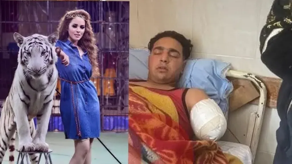 إنهاء نزاع أنوسة كوتة مع أسرة عامل السيرك المصاب بتعويض 400 ألف جنيه