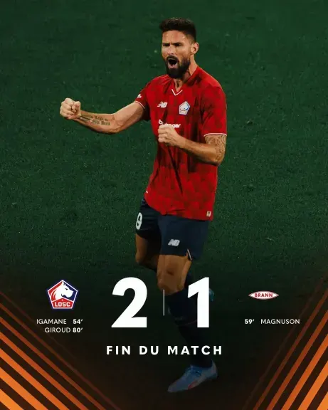 ليل الفرنسي يفتتح مشواره في الدوري الأوروبي بفوز مثير على برن النرويجي
