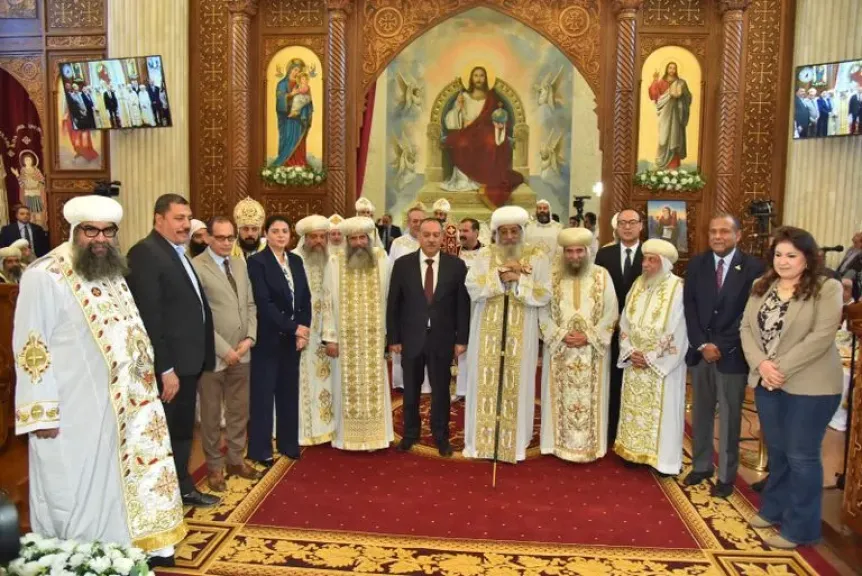 البابا تواضروس الثاني يترأس قداس تدشين كاتدرائية القديس مارمرقس بأسيوط ضمن زيارة رعوية تاريخية