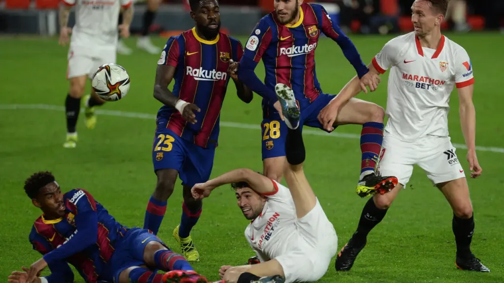 تعرف على القنوات الناقلة وموعد مباراة برشلونة وإشبيلية في الدوري الإسباني