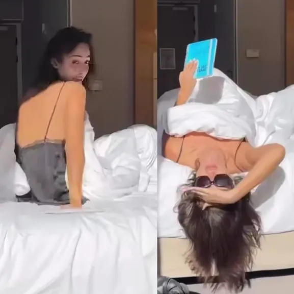 بسمة بوسيل طليقة تامر حسني  تنشر صور جريئة بملابس النوم !!!