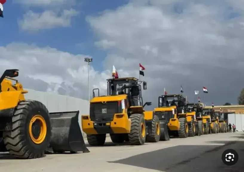 مصر تبدأ إنشاء أكبر مخيم مؤقت في غزة تزامنًا مع مفاوضات شرم الشيخ