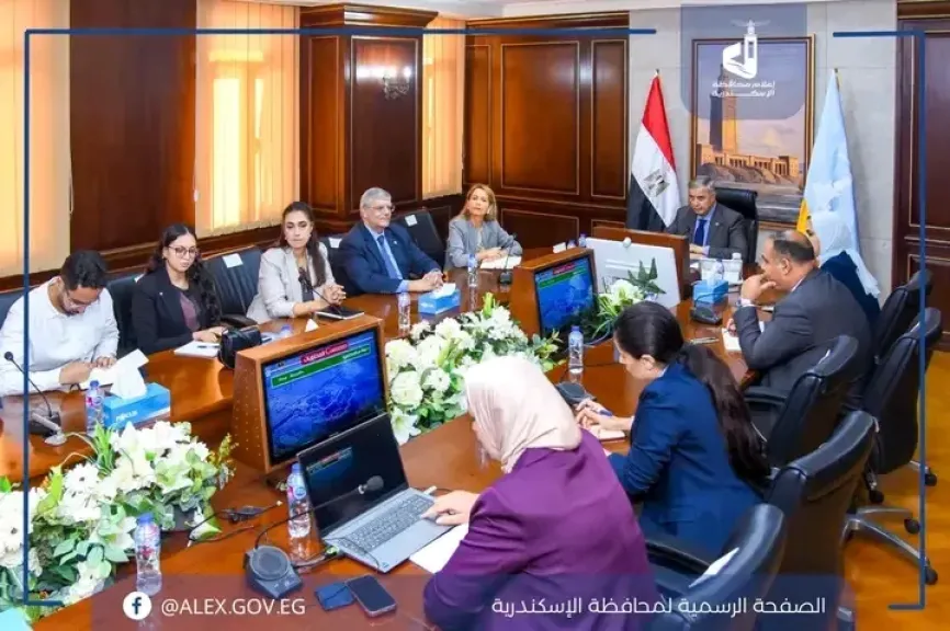 محافظ الإسكندرية يبحث مع المدير الإقليمي لليونسكو سبل حماية المناطق الأثرية