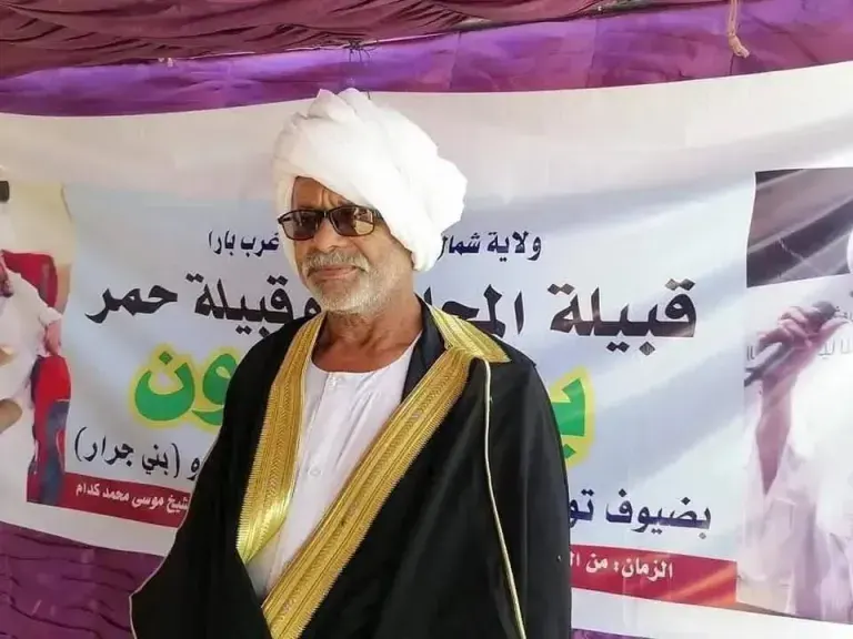 مقتل أمير قبيلة المجانين سليمان جابر بالسودان و16 من مرافقيه في استهداف مباشر بشمال كردفان