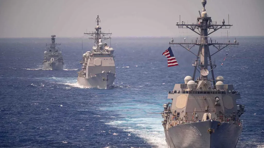 سفينة حربية أمريكية ترسو قرب سواحل فنزويلا.. تصعيد جديد في الكاريبي تحت إدارة ترامب