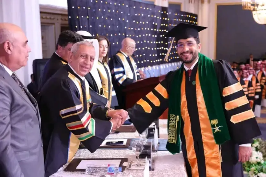 لأكاديمية العربية تحتفل بتخريج 159 من حملة الماجستير والدكتوراه بمعهد النقل الدولي واللوجستيات بالإسكندرية