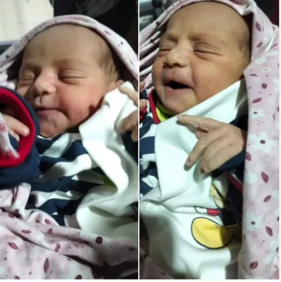 العثور على طفل رضيع داخل مقابر قرية سلنت بالمنصورة يرفع إصبع التشهد.. مشهد يهز القلوب ويكشف القسوة