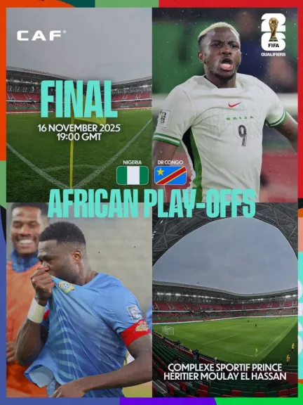 الكونغو ة تفجّر المفاجأة وتقصي الكاميرون.. موعد مع نيجيريا في نهائي الملحق الإفريقي نحو كأس العالم 2026