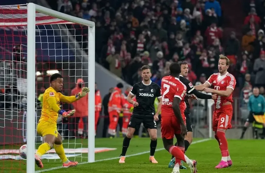 بايرن ميونخ يقلب الطاولة بسداسية نار.. فرايبورغ يفتح أبواب الجحيم على نفسه في البوندسليغا