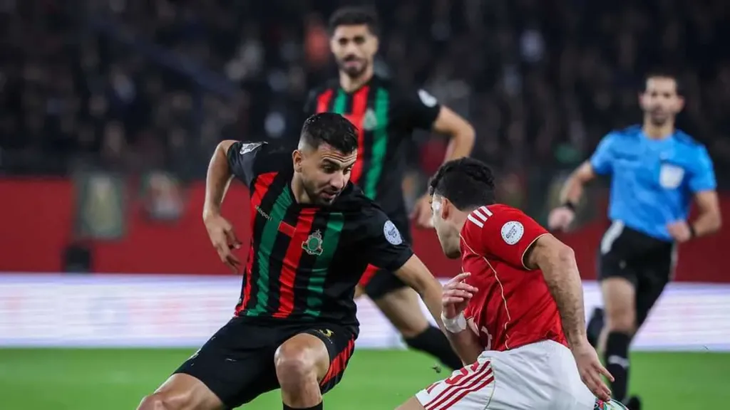 الأهلي يعود بنقطة ثمينة من الرباط بعد تعادل مثير أمام الجيش الملكي في دوري أبطال إفريقيا -فيديو
