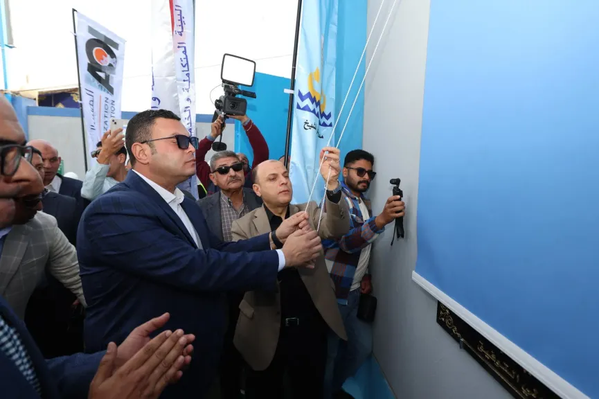 وزير الإسكان ومحافظ كفرالشيخ يفتتحان محطة مياه دقميرة بطاقة 120 لتر/ثانية لخدمة 65 ألف مواطن